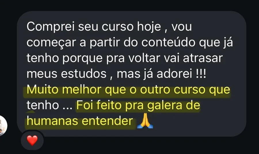 Depoimento: passei por diversos cursos e nenhum me deixou mais segura
