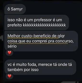 Depoimento: melhor custo-benefício de qualquer coisa que comprei pra concurso
